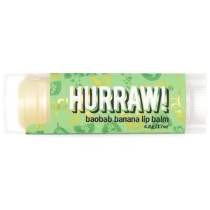 Hurraw Lip Balm Baobab Banana produkt bild