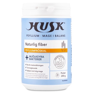 Husk Mavebalance Fiber+Mælkesyrebakterier 200 g produktbillede