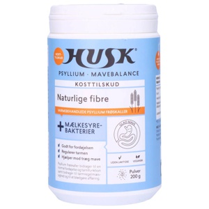 Husk Psyllium Mavebalance Mælkesyre Pulver produktbillede