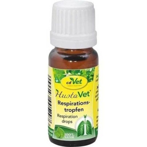 Hustavet Respirationstropfen vet. (für Tiere), 10 ml Flüssigkeit Produktbild