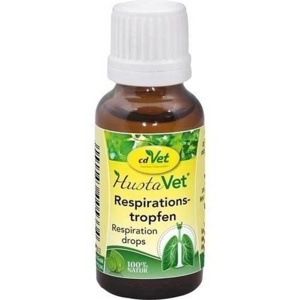 Hustavet Respirationstropfen vet. (für Tiere), 20 ml Flüssigkeit Produktbild