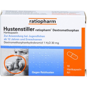 HUSTENSTILLER-ratiopharm Dextromethorphan Kapseln Produktbild