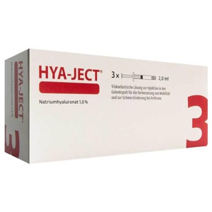 HYA-JECT Hyaluronsäure Fertigspritzen, 3 St Fertigspritzen Produktbild