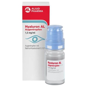 Hyaluron AL Augentropfen 1,5 mg / ml, 1X10 ml Augentropfen Produktbild