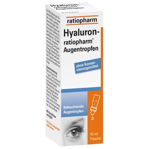 HYALURON-RATIOPHARM Augentropfen Produktbild