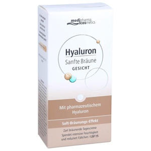 HYALURON SANFTE Bräune Gesichtspflege Creme Produktbild