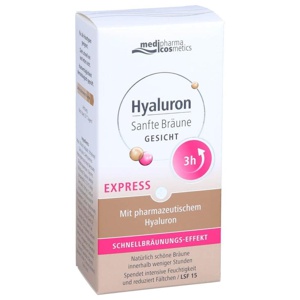 HYALURON SANFTE Bräune Express Gesicht Creme Produktbild