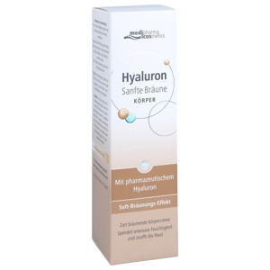 HYALURON SANFTE Bräune Körperpflege Creme Produktbild