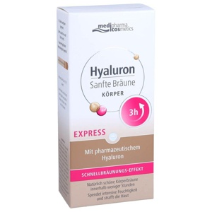 HYALURON SANFTE Bräune Express Körpercreme Produktbild