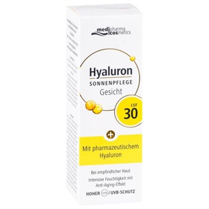 HYALURON SONNENPFLEGE Gesicht Creme LSF 30 Produktbild