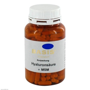 Hyaluronsäure + MSM Kapseln, 200 St Kapseln Produktbild