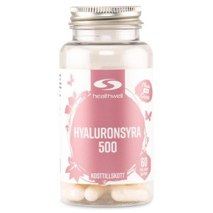 Hyaluronsyre 500 60 kapsler produktbillede