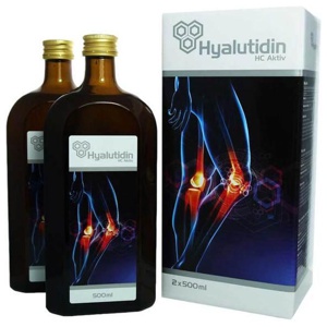 Hyalutidin HC Aktiv Flüssigkeit zum Einnehmen, 2X500 ml Flüssigkeit zum Einnehmen Produktbild