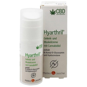 Hyarthril Gelenk- und Muskelcreme mit Cannabidiol 50 ml Creme Produktbild