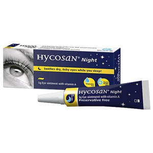 Hycosan Night Dry Eye Ointment Overnight Treatment product image