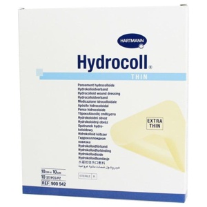 Hydrocoll Tunna plattor 10x10 cm 10 st produkt bild