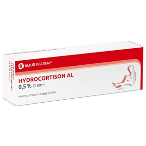 HYDROCORTISON AL 0,5% Creme Produktbild