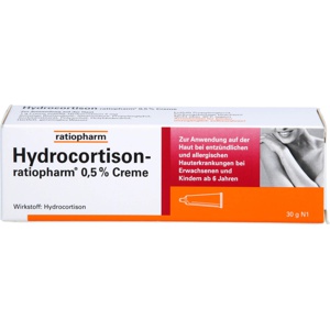 HYDROCORTISON-ratiopharm 0,5% Creme Produktbild