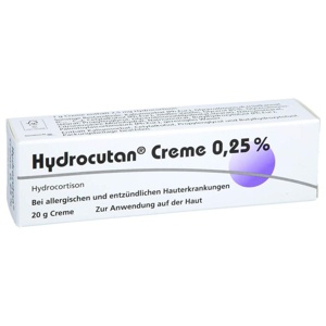 Hydrocutan 0,25% 20 g Creme Produktbild