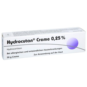 Hydrocutan 0,25% 50 g Creme Produktbild
