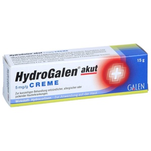 HYDROGALEN akut 5 mg/g Creme Produktbild