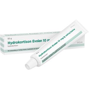 Hydrokortison Evolan 10 mg/g Salva 50 g produkt bild