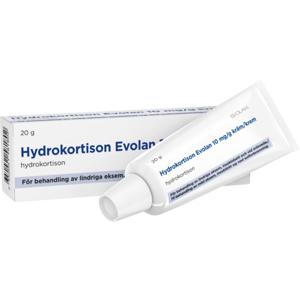 Hydrokortison Evolan, kräm 10 mg/g, 20 g