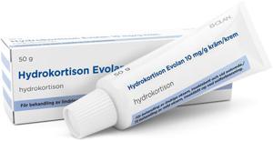 Hydrokortison Evolan, kräm 10 mg/g, 50 g