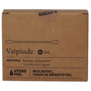Hydrophil Bambus Vatpinde 100 stk produktbillede