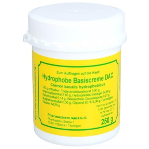 Hydrophobe Basiscreme Dac 250 g Produktbild