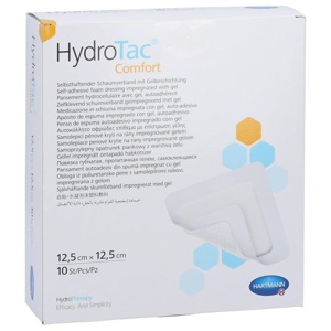 HYDROTAC comfort Schaumverband 12,5x12,5 cm steril Produktbild