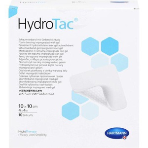 HydroTac Schaumverband 10 x 10 cm steril 10 St Verband Produktbild