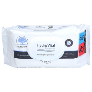 HYDROVITAL Premium Feuchtpflegetücher mit Shea Produktbild