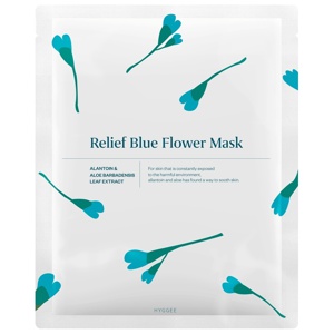 Hyggee Blue Flower Relief Flower Mask 35 ml produktbilde