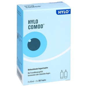 HYLO COMOD Augentropfen, 2X10 ml Augentropfen Produktbild