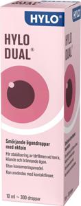 HYLO DUAL Smörjande ögondroppar med ektoin produkt bild