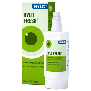 HYLO FRESH Befeuchtende Augentropfen Natriumhyaluronat 0,3 mg/m, 10 ml Produktbild