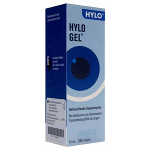 Hylo-Gel Augentropfen, 10 ml Augentropfen Produktbild