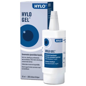 Hylo-gel fuktende øyedråper 10 ml produktbilde