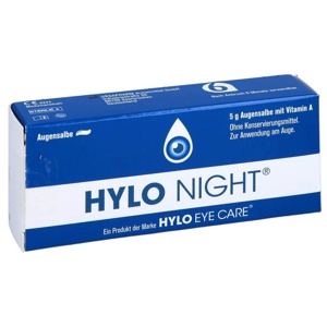 HYLO NIGHT AUGENSALBE 5 g Augensalbe Produktbild