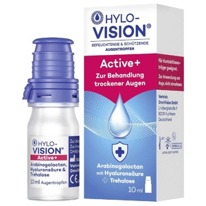 Hylo-Vision Active + Augentropfen, 10 ml Augentropfen Produktbild