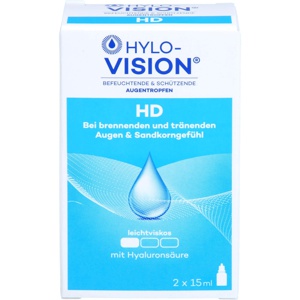 HYLO-VISION HD 2X15 ml Augentropfen Produktbild