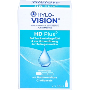 HYLO-VISION HD Plus 2X15 ml Augentropfen Produktbild