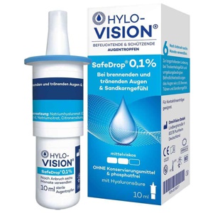 HYLO-VISION SafeDrop 0,1% Augentropfen Produktbild