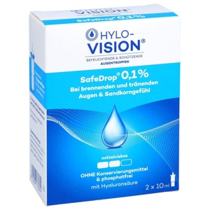 HYLO-VISION SafeDrop 0,1% Augentropfen Produktbild