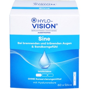 HYLO-VISION Sine 60X0.4 ml Einzeldosispipetten Produktbild