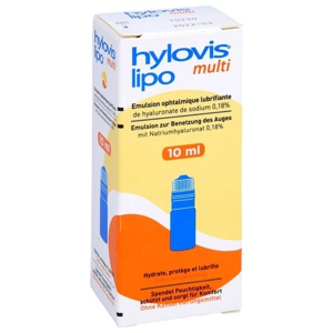 HYLOVIS lipo multi Augentropfen Produktbild