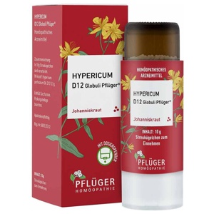 HYPERICUM D 12 Globuli Pflüger Globulispender Produktbild