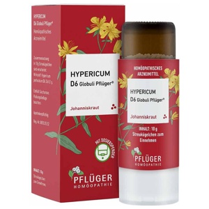HYPERICUM D 6 Globuli Pflüger Globulispender Produktbild