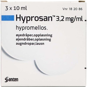 Hyprosan Øjendråber 3,2 Mg/Ml produktbillede